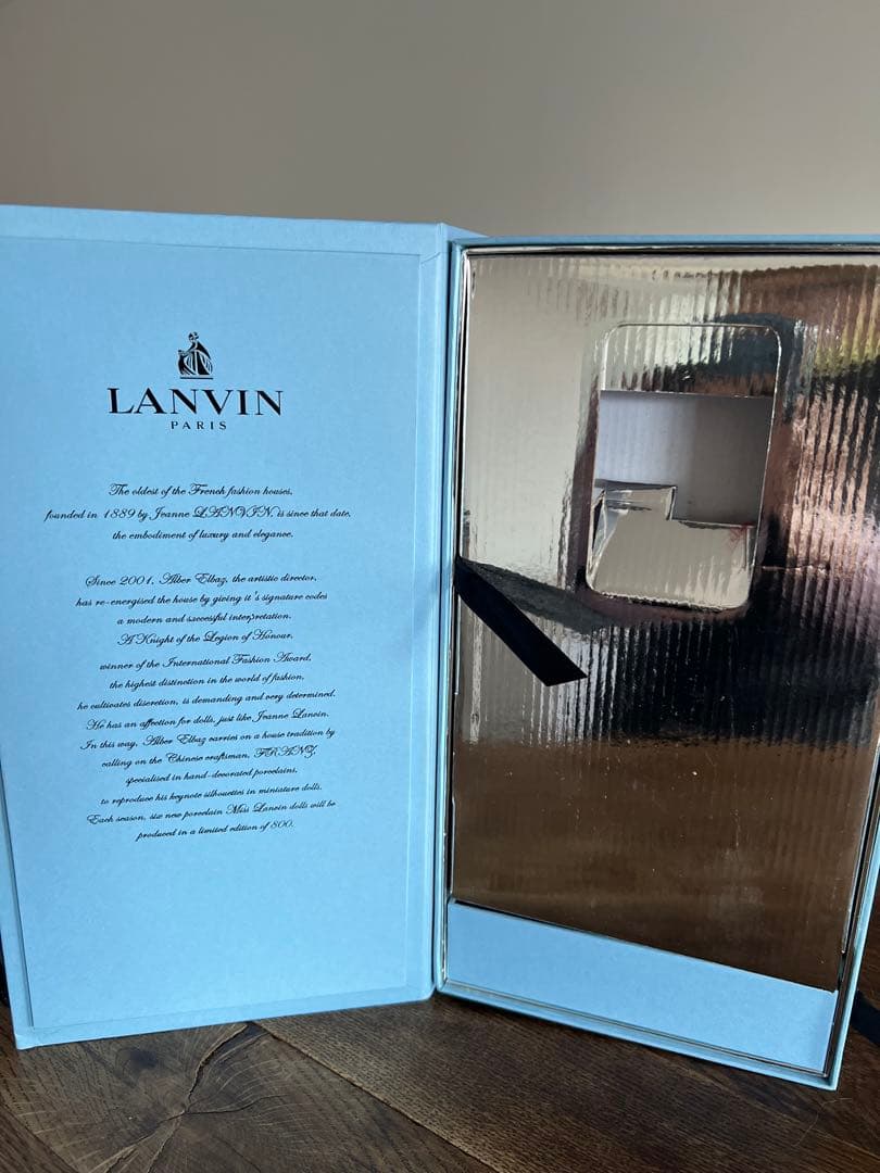 限定800体 ランバン MISS LANVIN 24フィギュアドール 陶器人形
