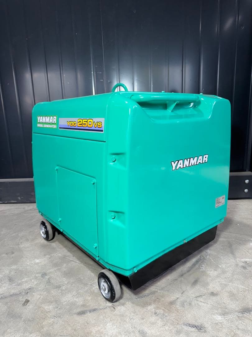 ディーゼル発電機 YANMAR ヤンマー 軽油 建設機械 発電機YDG250VS