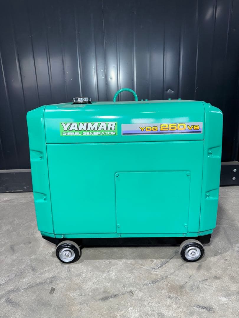 ディーゼル発電機 YANMAR ヤンマー 軽油 建設機械 発電機YDG250VS