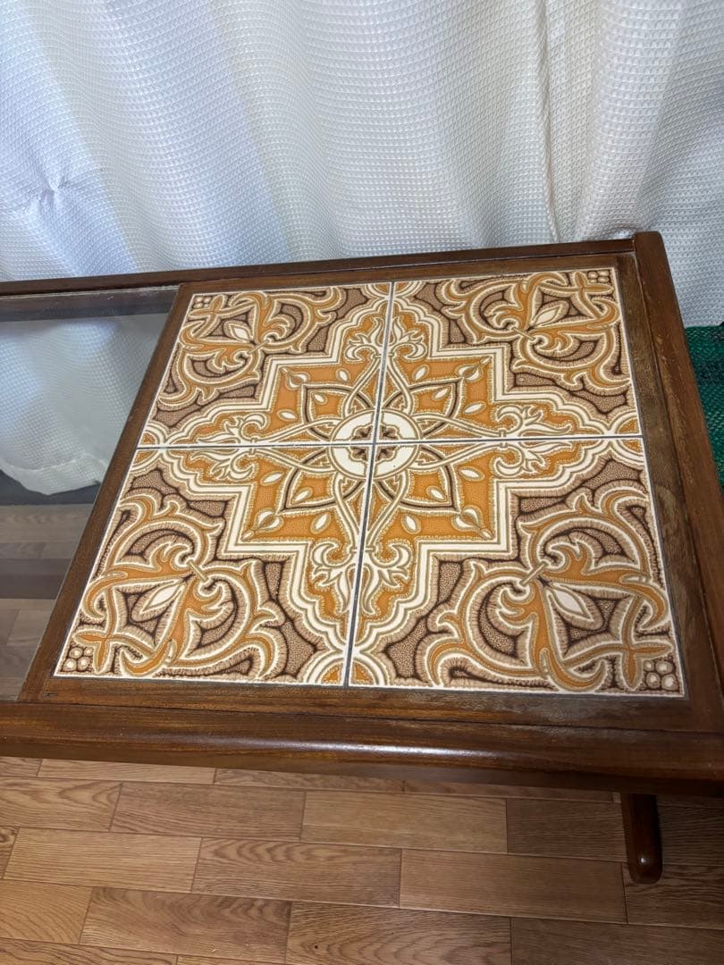 G-PLAN ガラストップローテーブル