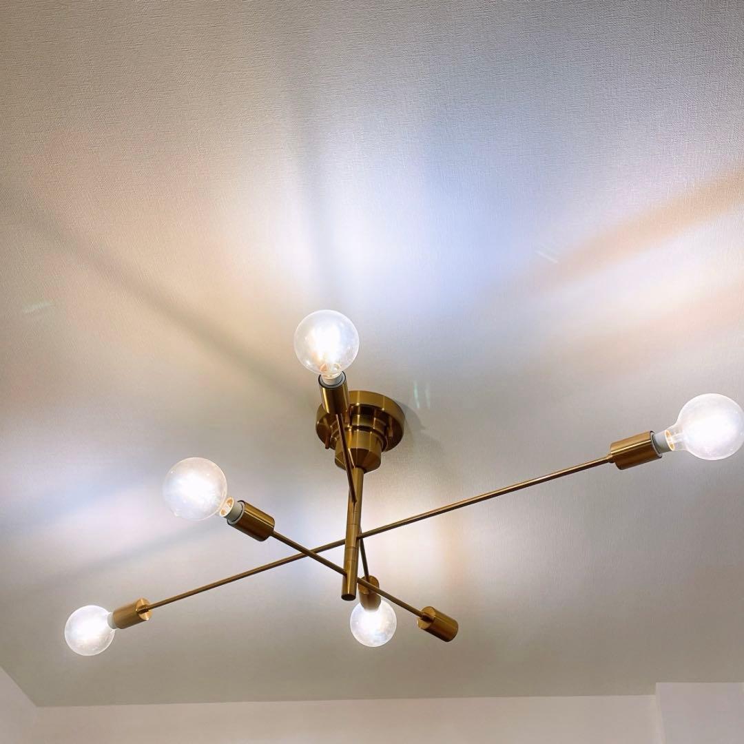 unico Astre アストル　別注ゴールド　シーリングライト