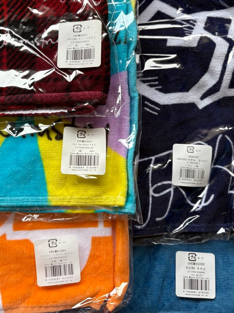 CHEMISTRY タオル　ツアー　ケミストリー　chemistry