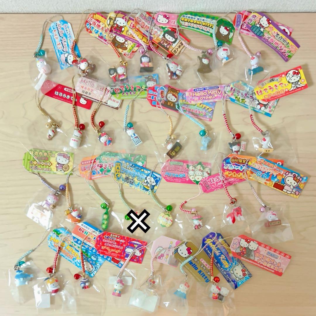 【激レア】 ご当地キティ コラボキティ 根付け ストラップ 322個 まとめ売り