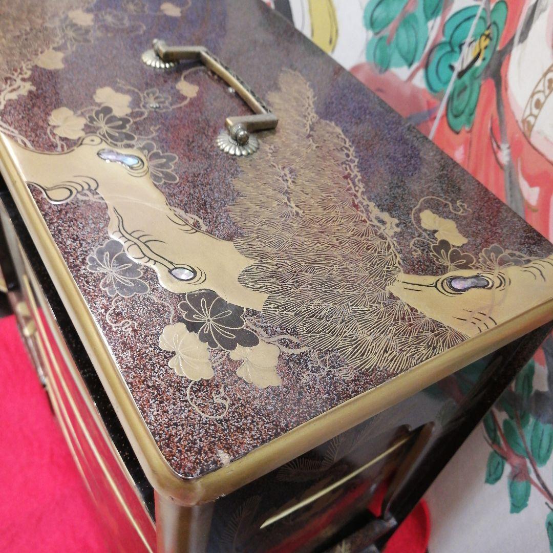 骨董　弁当箱　野点　茶道具　蒔絵　木製　木箱　正月飾り　大名　重箱