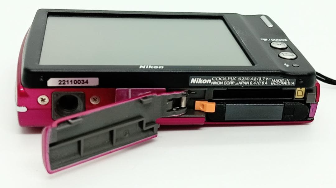 Nikon Coolpix S230 Pink 10MP 3倍光学ズーム