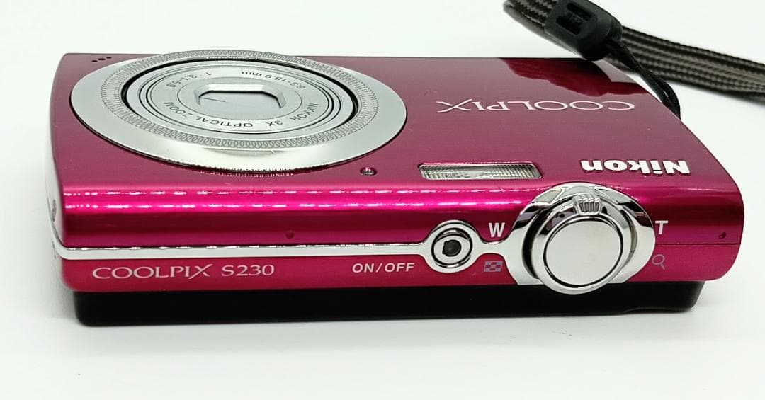 Nikon Coolpix S230 Pink 10MP 3倍光学ズーム
