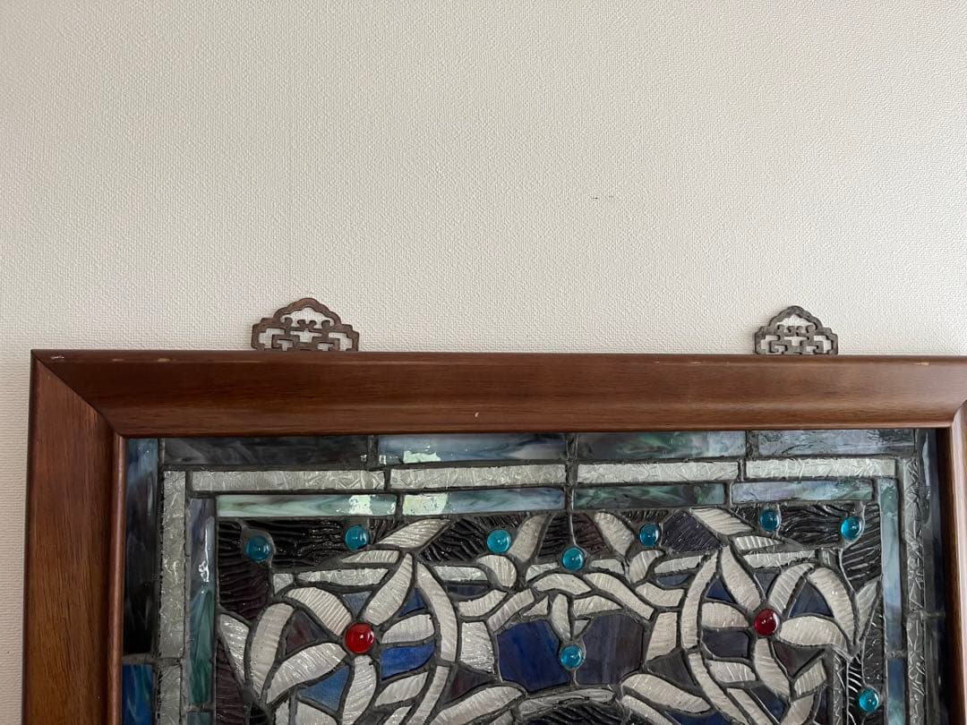 アンティーク　ステンドグラス