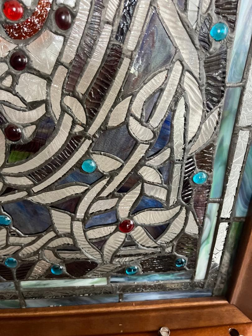 アンティーク　ステンドグラス