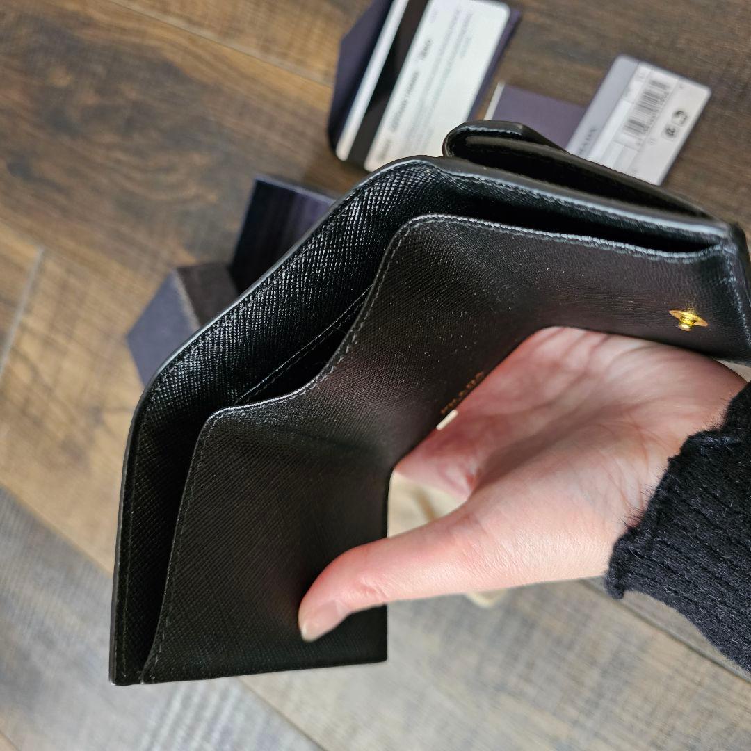 PRADA サフィアーノレザー ミニ財布
