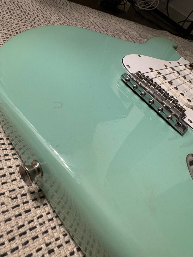 ギター Fender JAPAN STRATOCASTER Surf Green