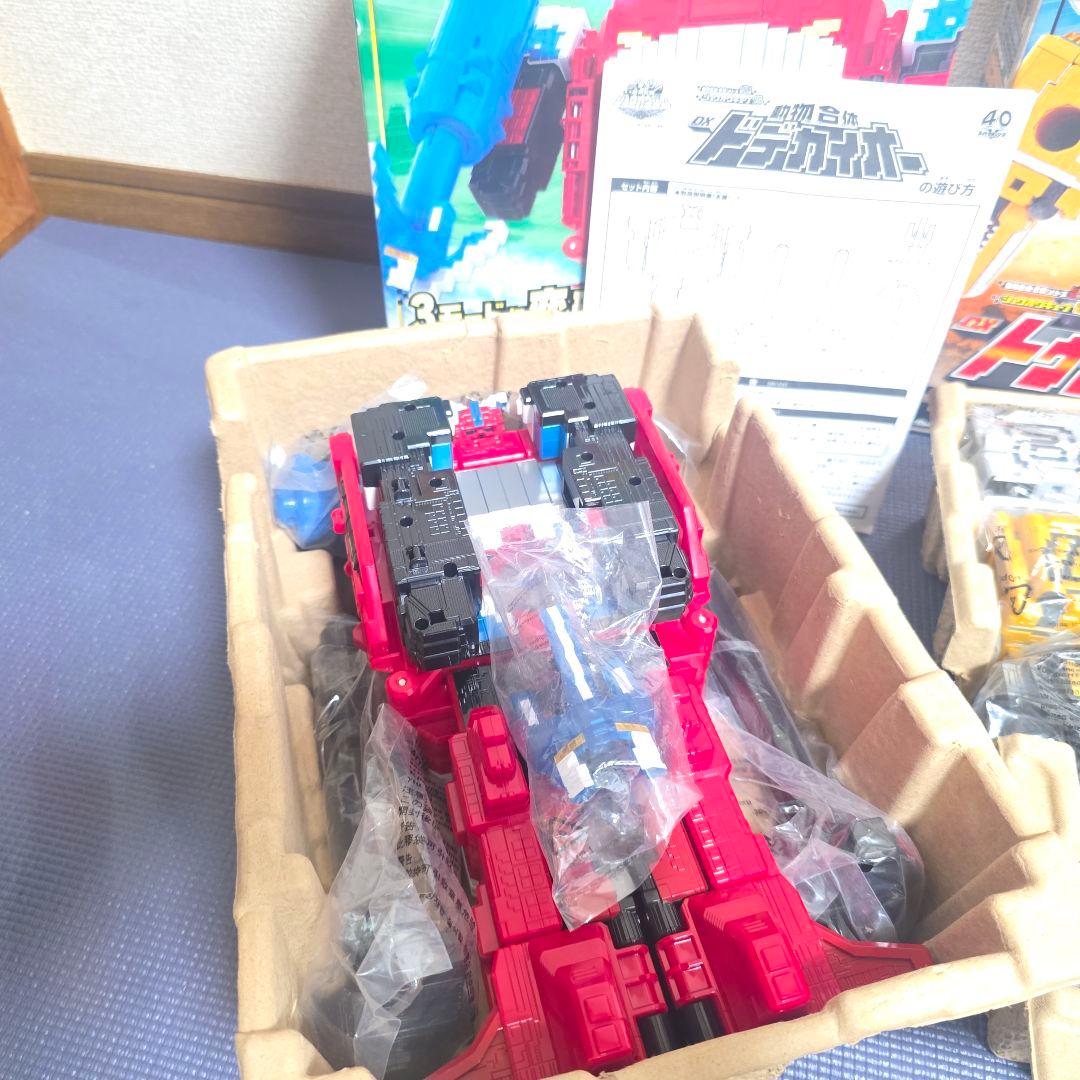 【152】バンダイ 動物戦隊 ジュウオウジャーDX　ロボセット