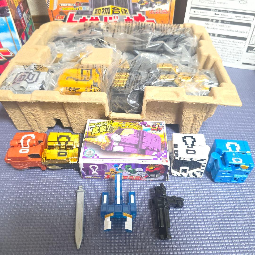 【152】バンダイ 動物戦隊 ジュウオウジャーDX　ロボセット