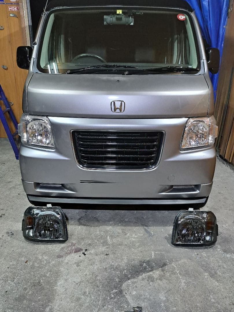 ホンダ　ホビオスモークヘッドライト