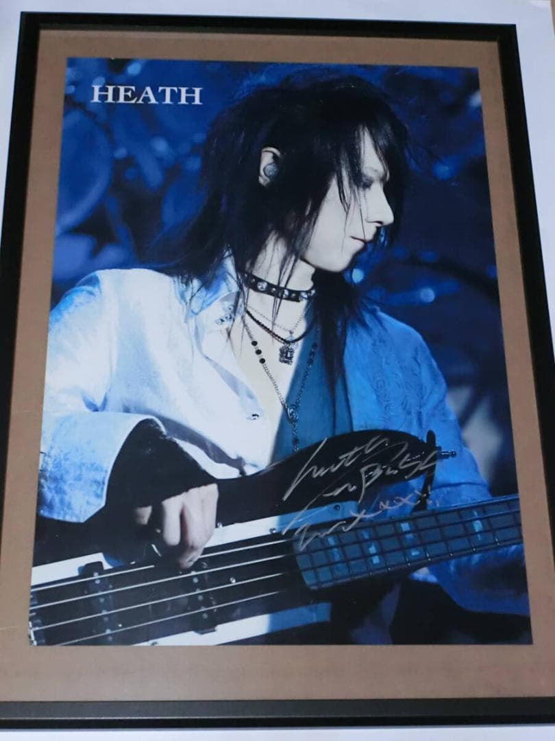 XJAPAN HEATH　直筆ポスター
