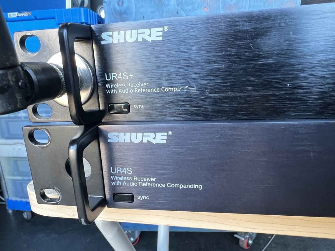 Shure UR4S x2 ABJ 779-810 MHz ワイヤレス2台セット