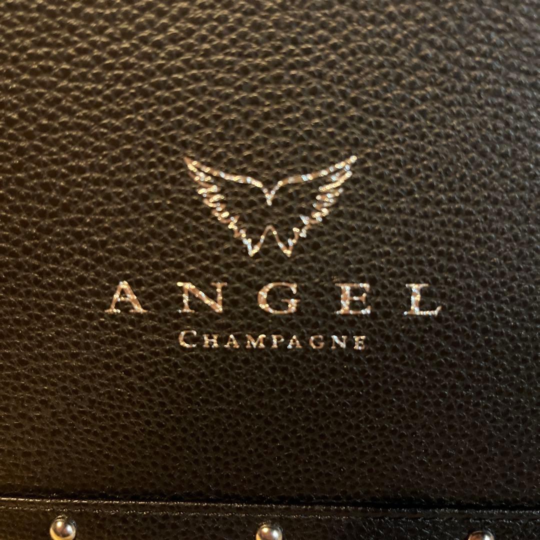 ANGEL Champagne レザー調ボックス 2色