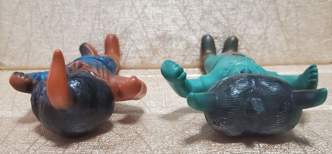 バドー星人 ２体 アストロミュー5 中島製作所 亀マーク 当時モノ