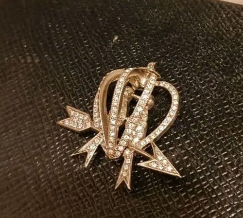 ヴィヴィアンウエストウッド　バードアロー　ブローチ