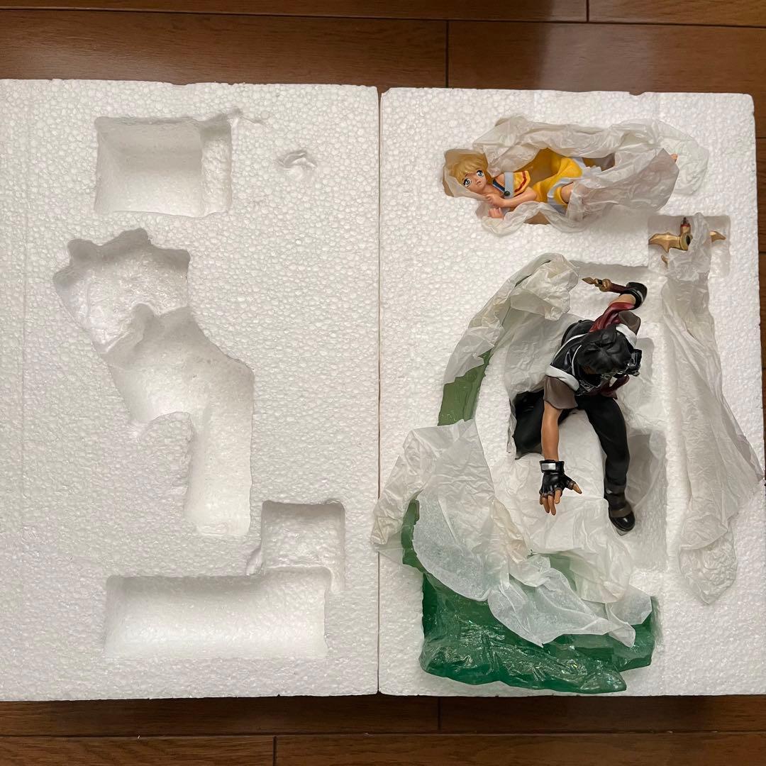 海洋堂　魔術士オーフェン　オーフェン＆クリーオウ　コールドキャスト　フィギュア