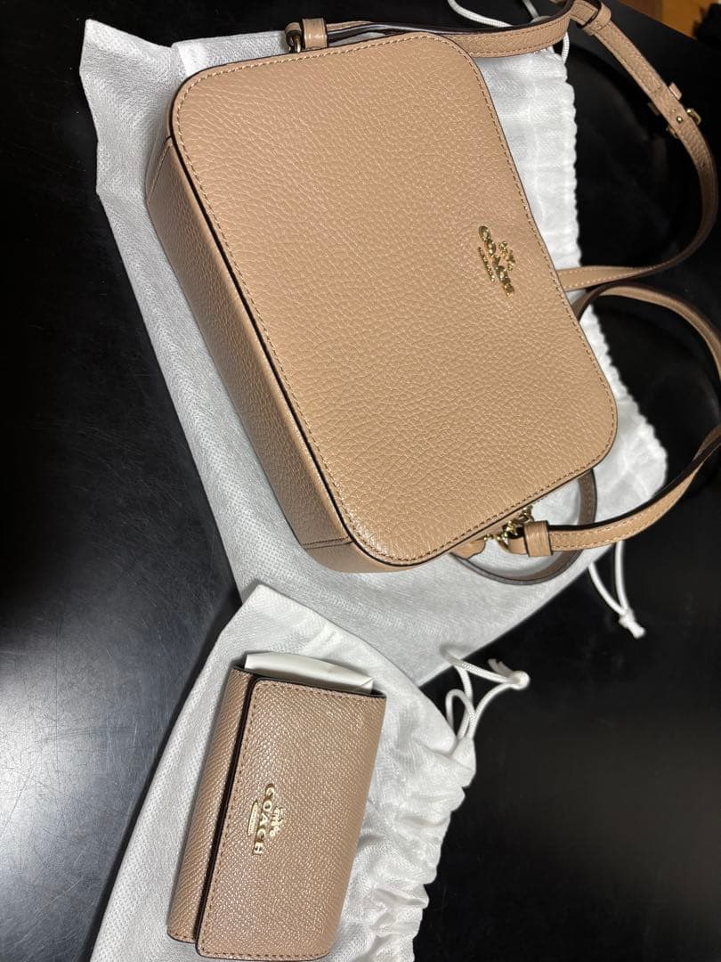 a*n様 COACH ベージュ ショルダーバッグ セット
