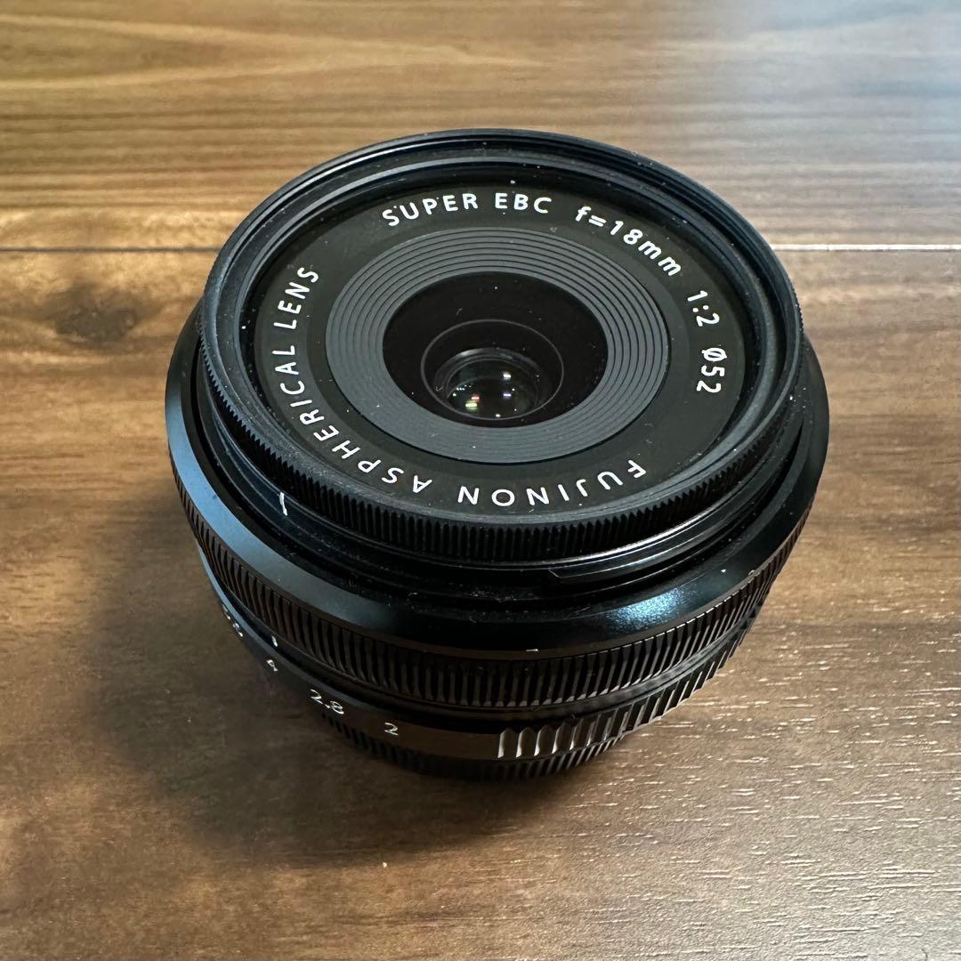 FUJIFILM XF18mm f2 R 保護フィルター付