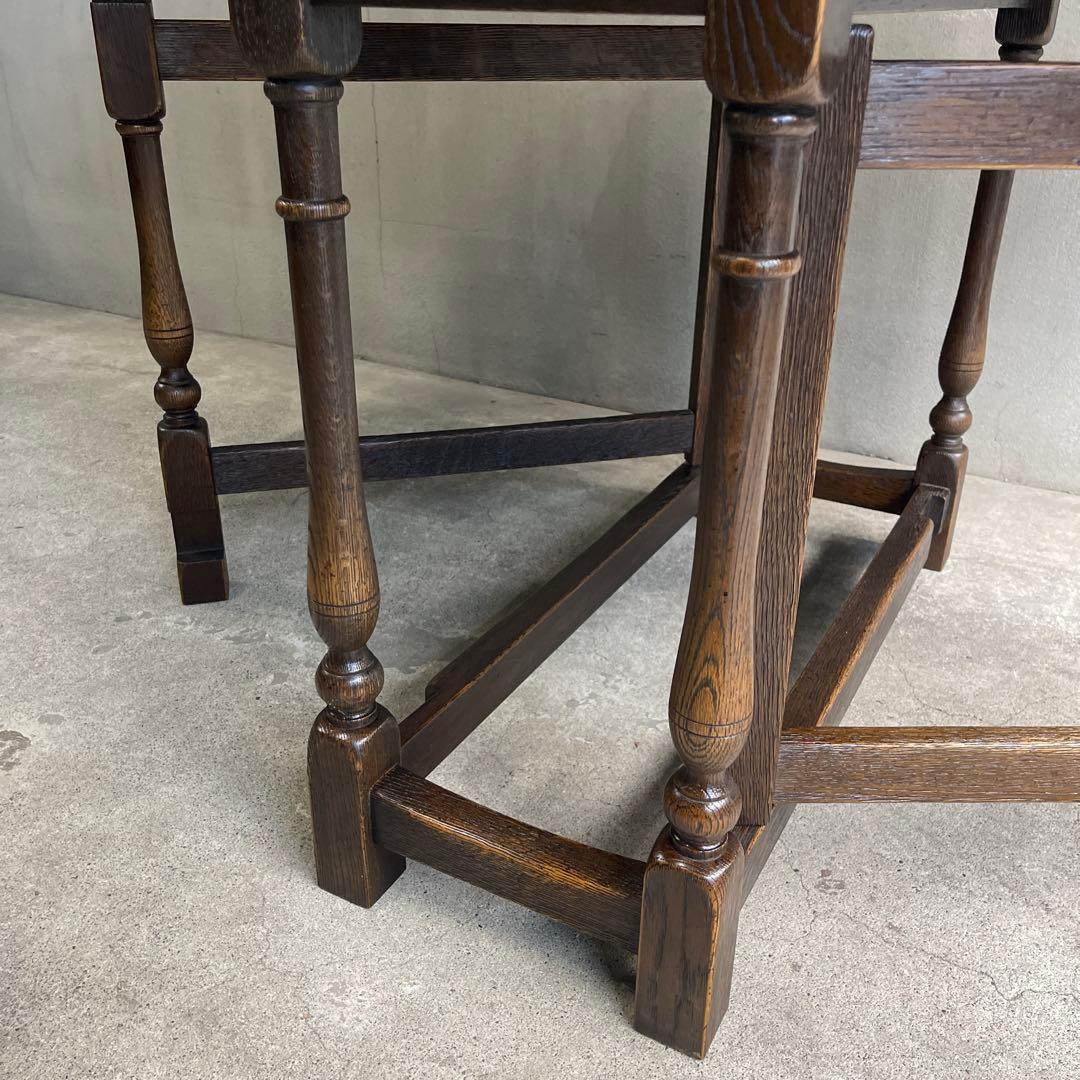 極美品 飛騨産業 PROVINCIAL プロヴィンシャル ゲートレッグテーブル