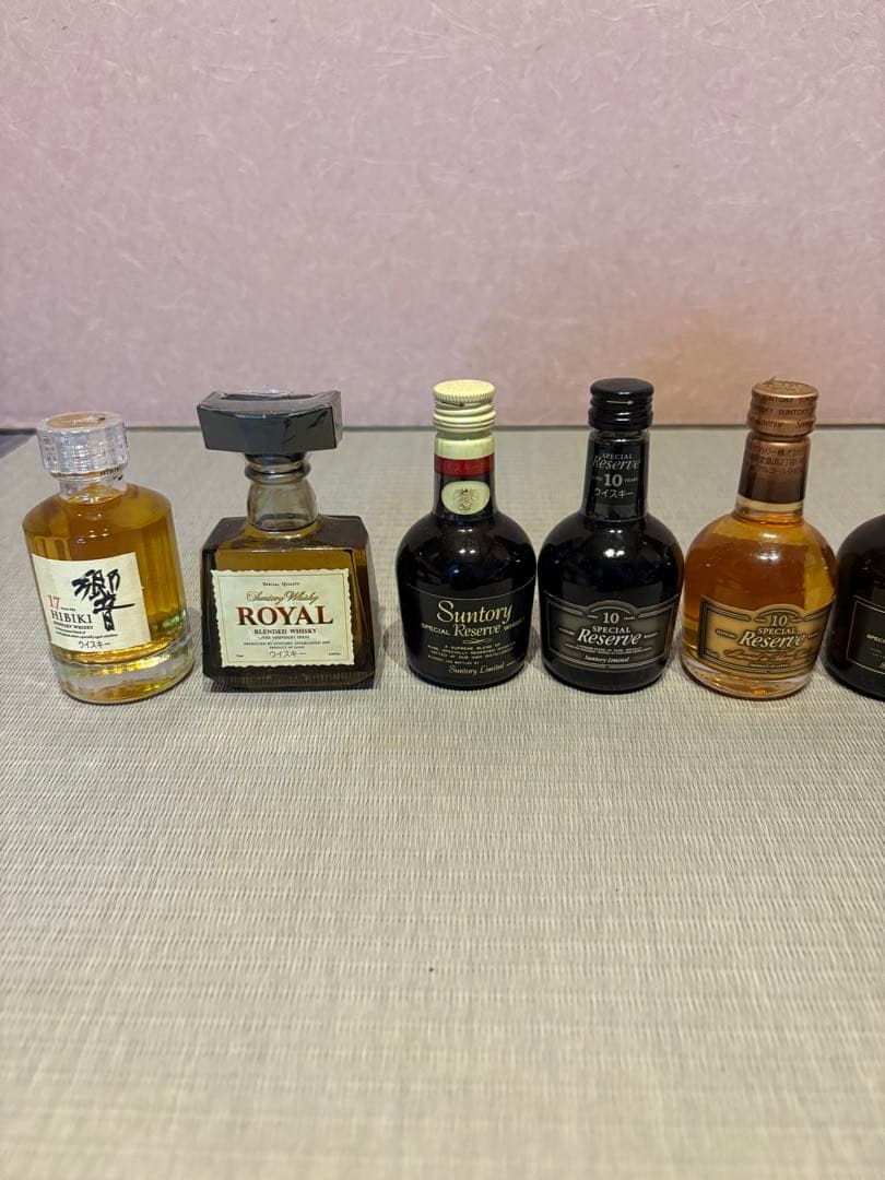 サントリー ウイスキー セット 8本　ミニチュア