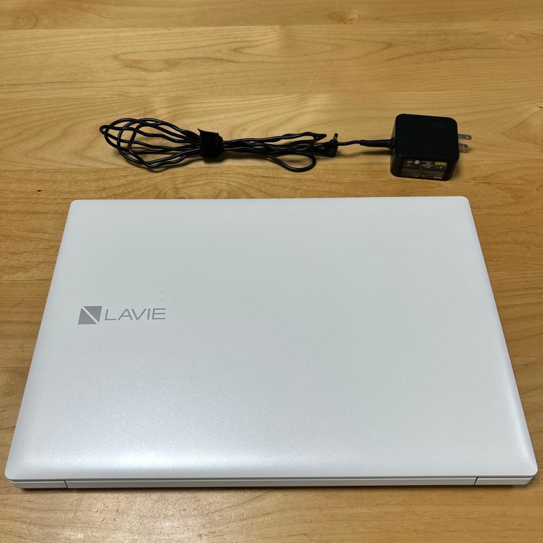 LAVIE ホワイト ノートPC 本体 ACアダプター付き
