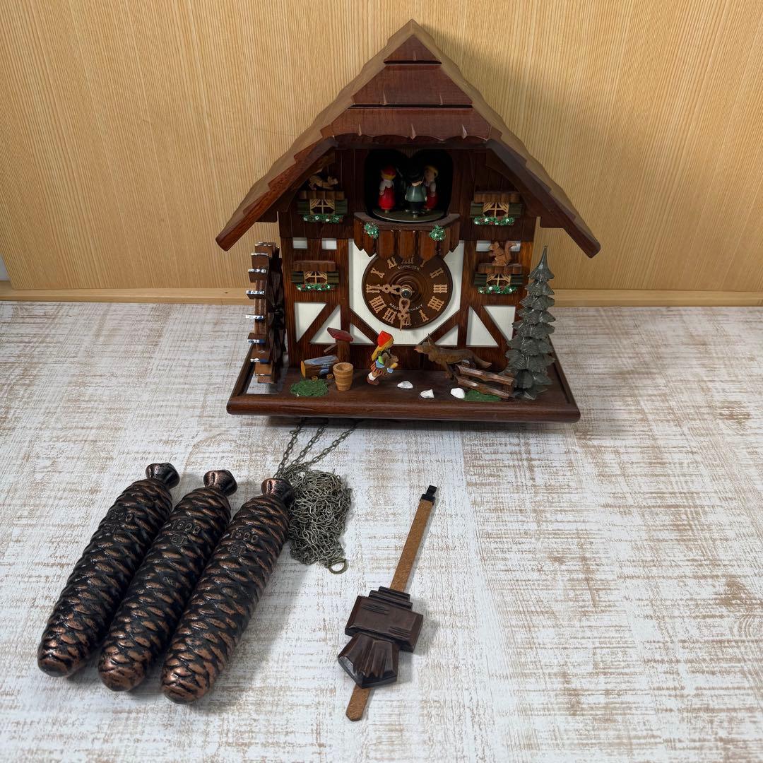 レア　Schneider シュナイダー製　鳩時計　ドイツ