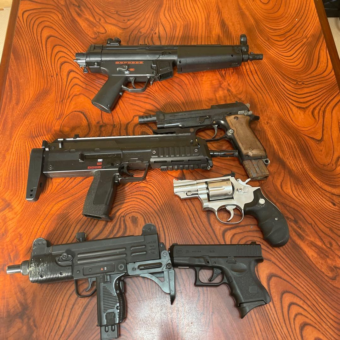 東京マルイ ASGK刻字あり BPD199 等トイガン　ガスガン　6個　ジャンク