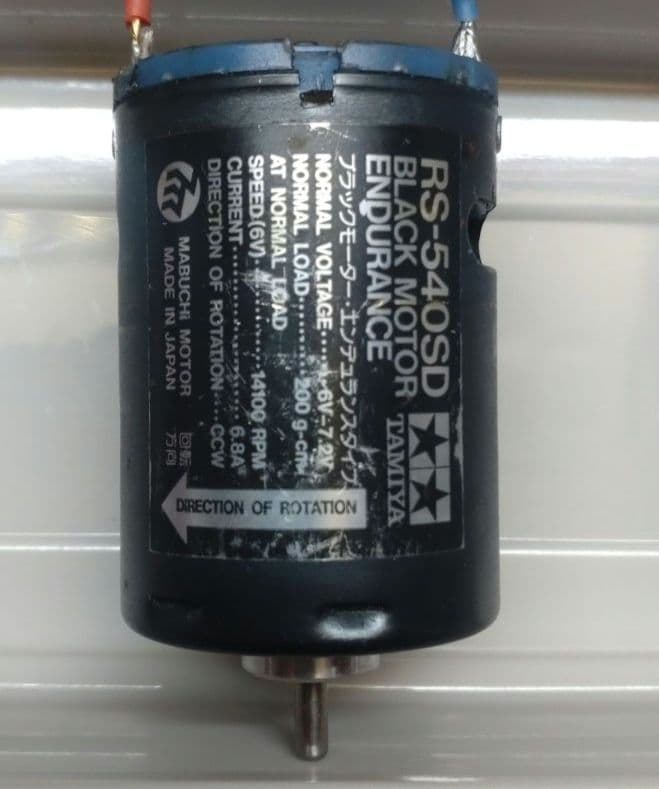 タミヤ ブラックモーター エンデュランスタイプ RS-540SD (当時物)