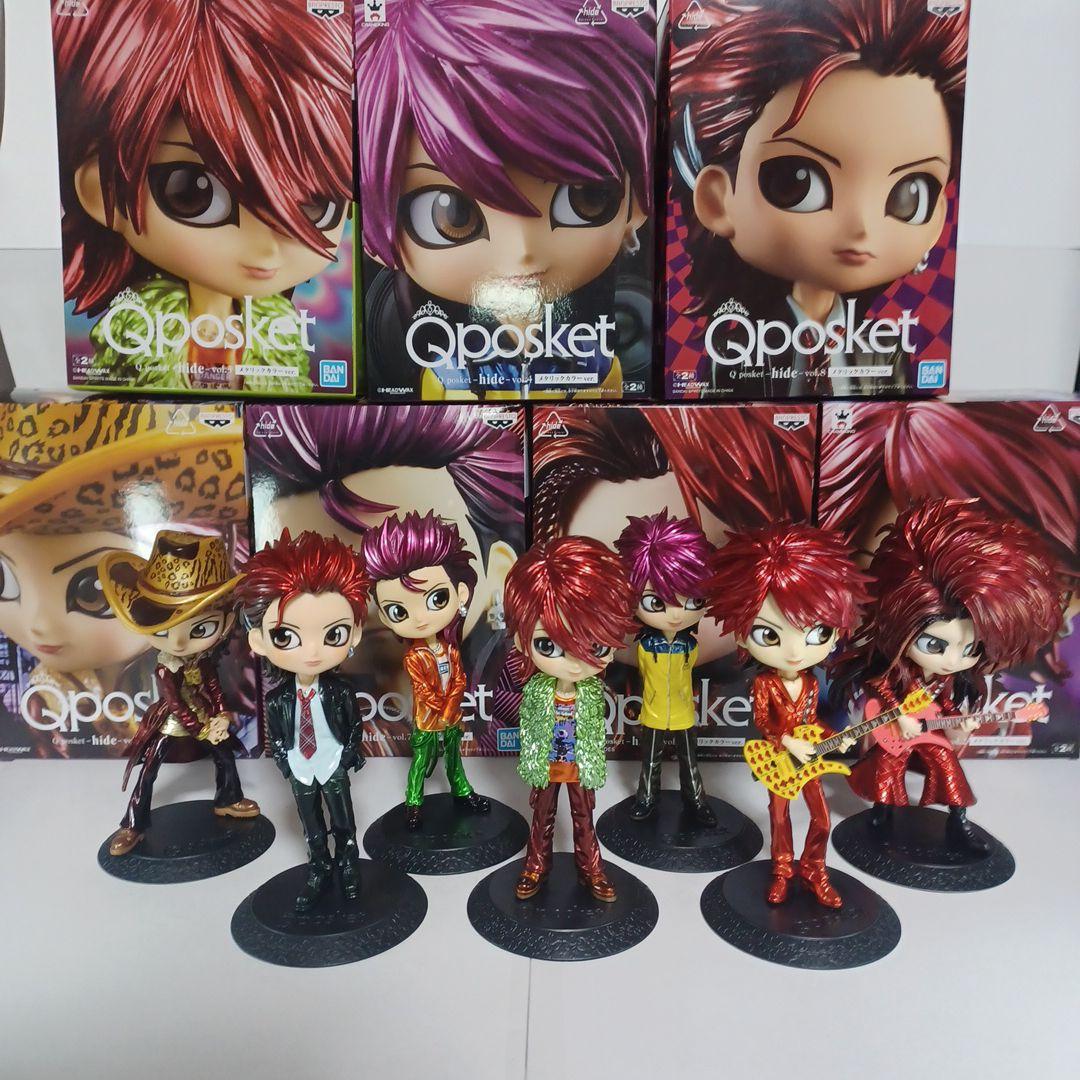 Qposket hideフィギュアセット 7種