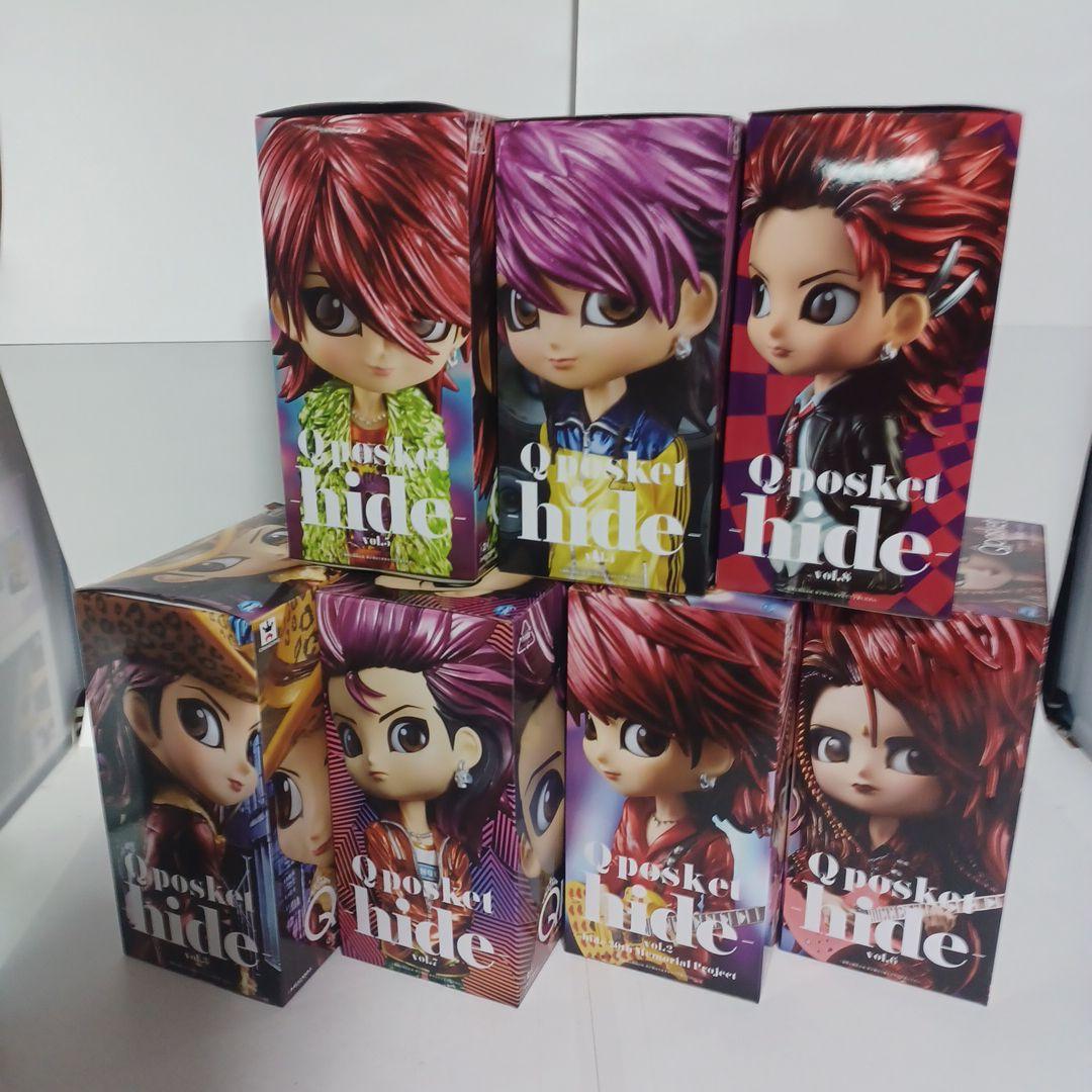 Qposket hideフィギュアセット 7種