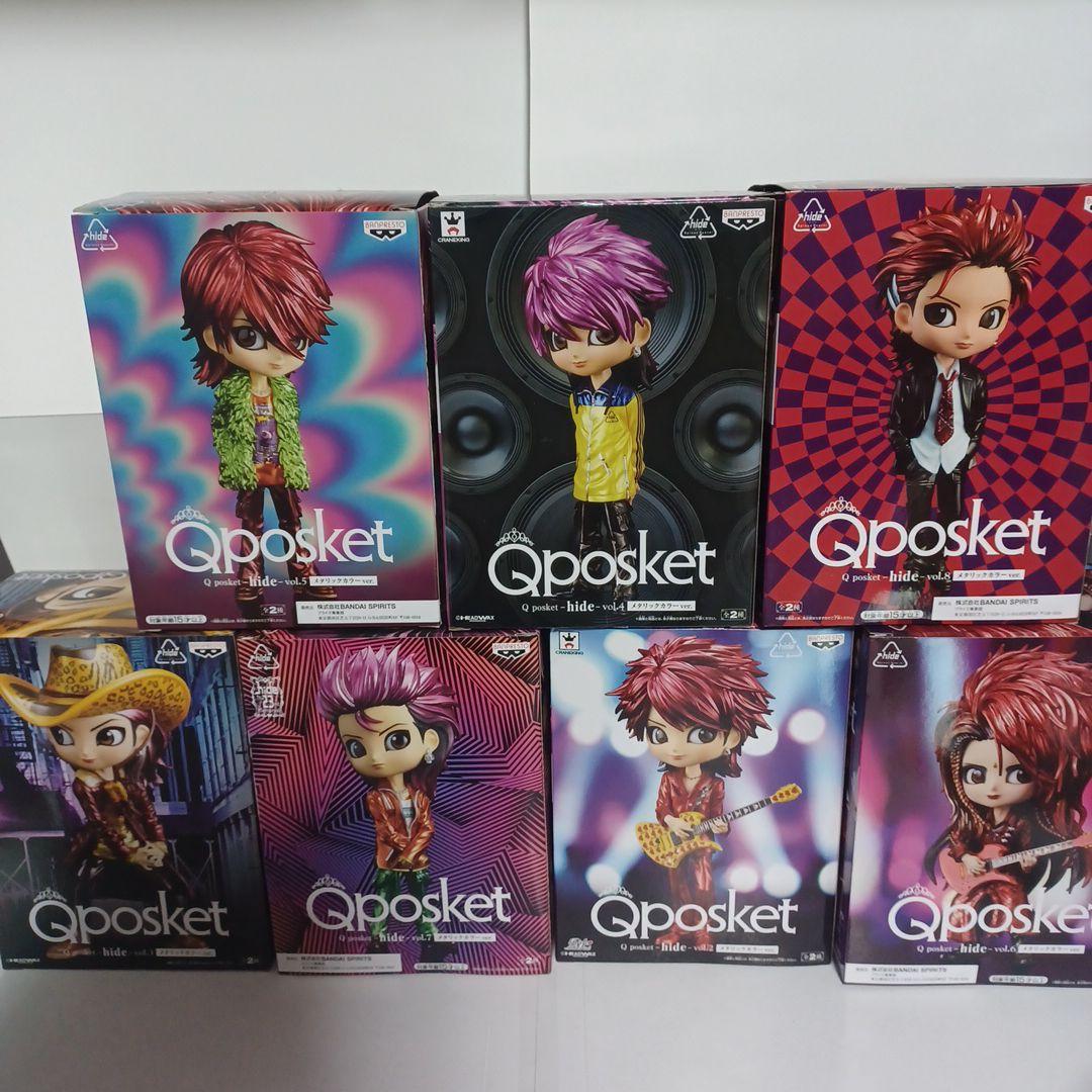 Qposket hideフィギュアセット 7種