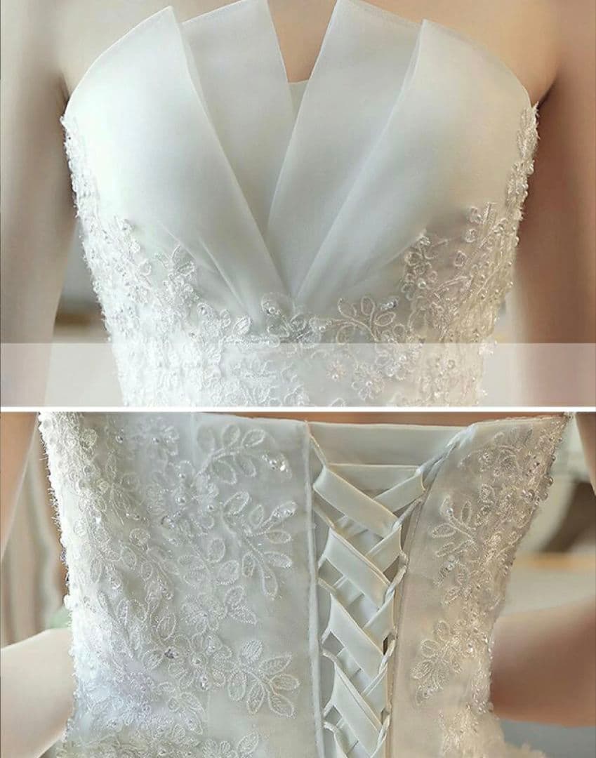 ウエディングドレス　フォトウェディング・前撮り・２次会にも