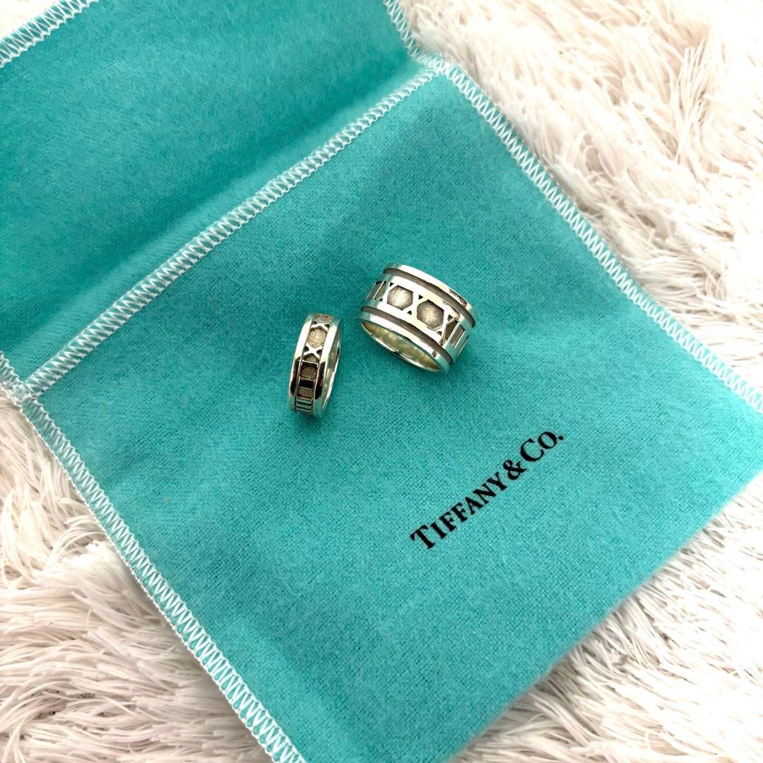 TIFFANY ティファニー アトラス ワイド リング SV925 定番　指輪