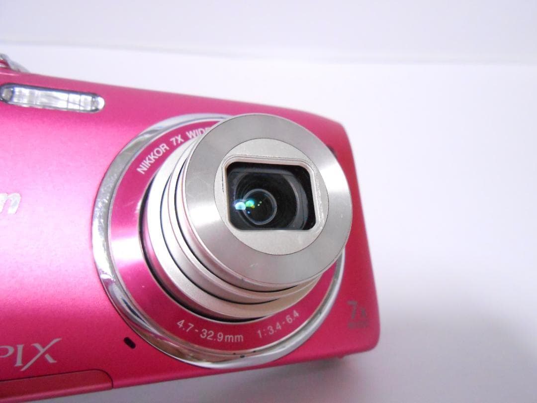 【お値下げ歓迎・美品】　ニコン　Nikon COOLPIX S3500 ピンク