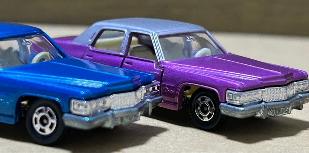 トミカ キャデラック フリートウッド ブローアム キャデラックセビル 2台セット