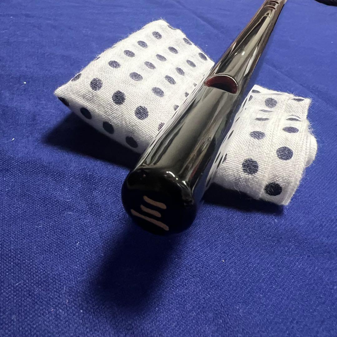 篠笛丸山 3本調子 唄物 黒漆塗 笛袋付