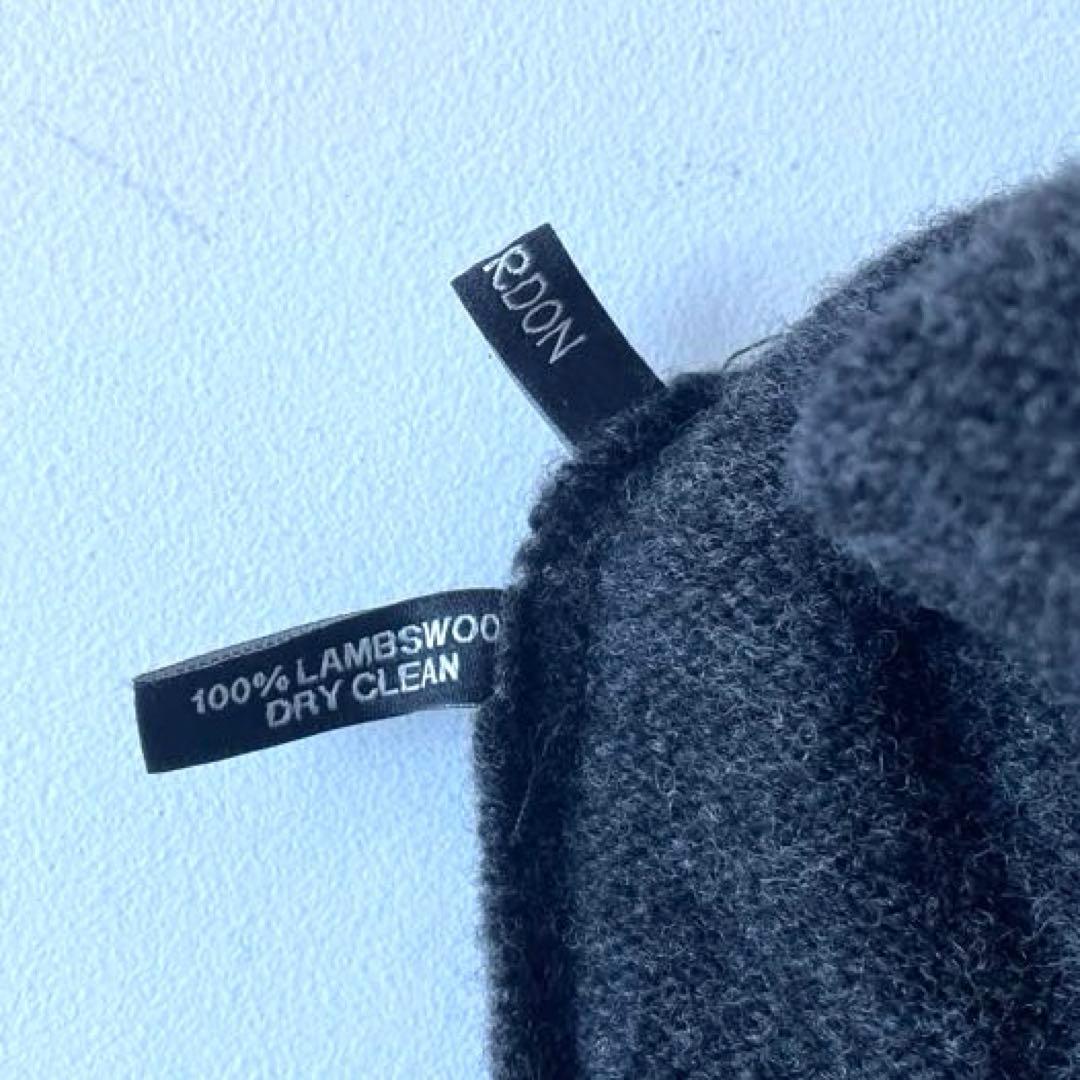 JO GORDON ジョーゴードン　ニット帽　帽子　グレー