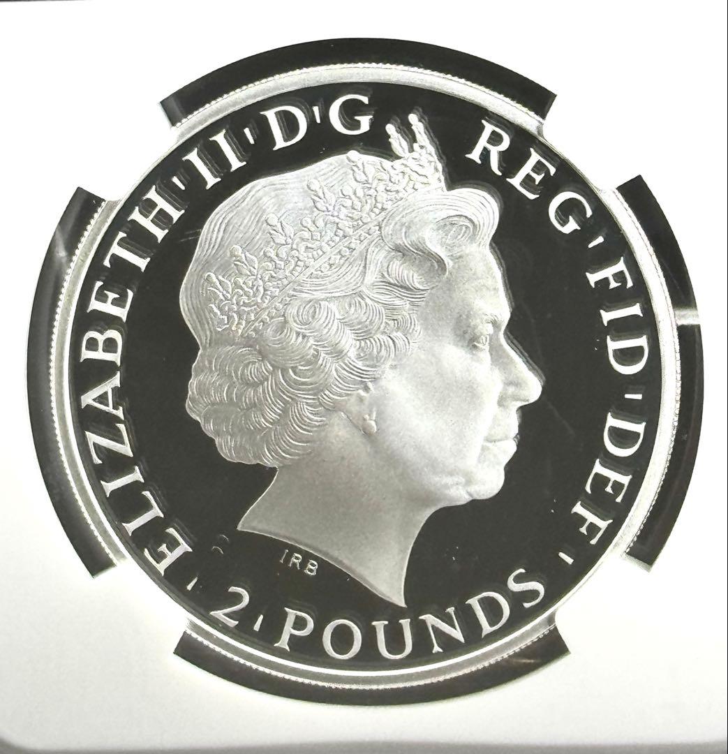 2014 イギリス ブリタニア １オンス 銀貨 PF70UC ロイヤルミント