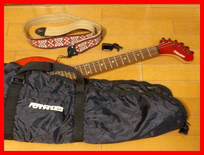 フェルナンデス ZO-3芸達者　赤　専用ケース+チューナー他FERNANDES