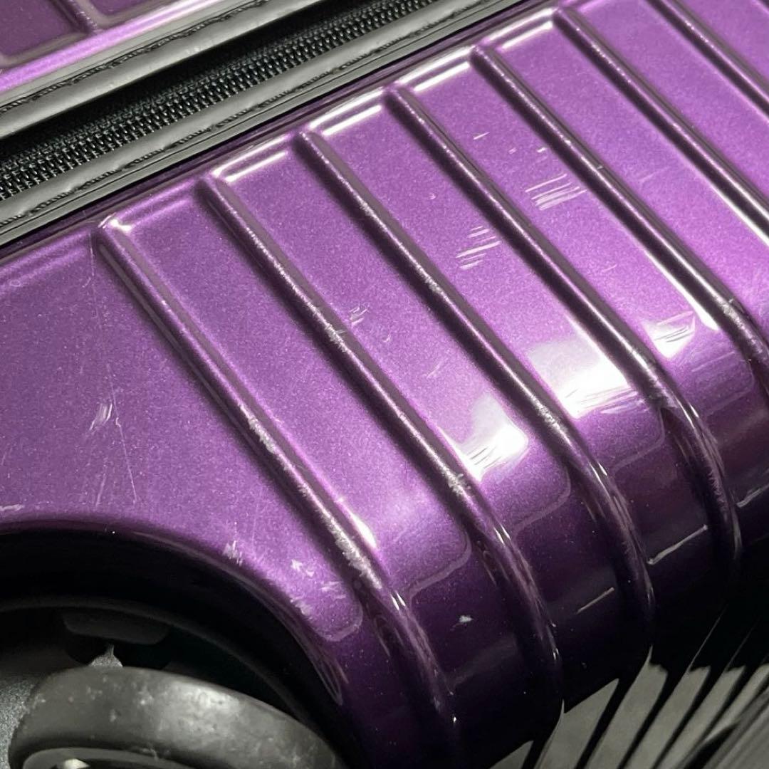 年末セール 美品 RIMOWA サルサエアー 82L バイオレット TSAロック