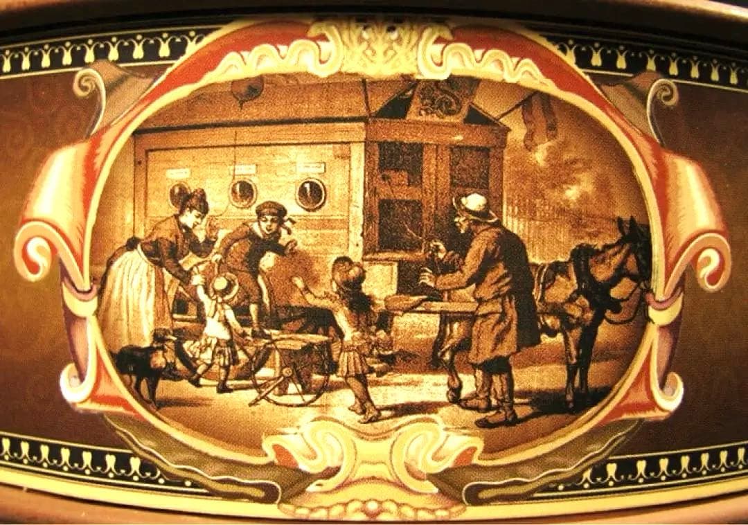 OJ【プラキシノスコープ】回転覗き絵　アニメーションの原型　スペイン製