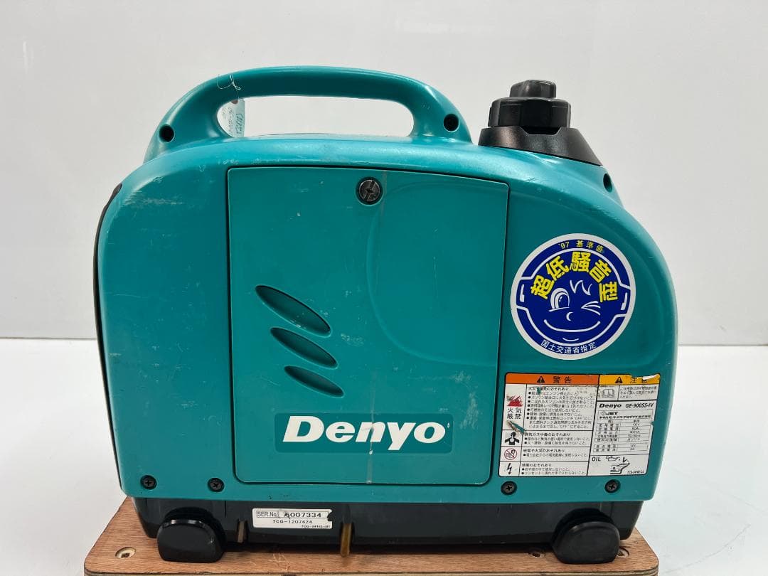 DENYO デンヨー インバーター発電機 GE-900SS-IV★動作良好♪32