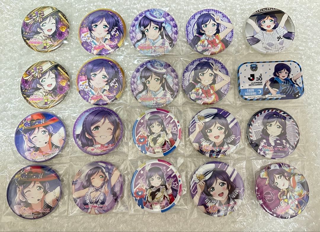 ラブライブ!μ's　東條希　アクリルスタンド　缶バッジ　セット　56点まとめ売り