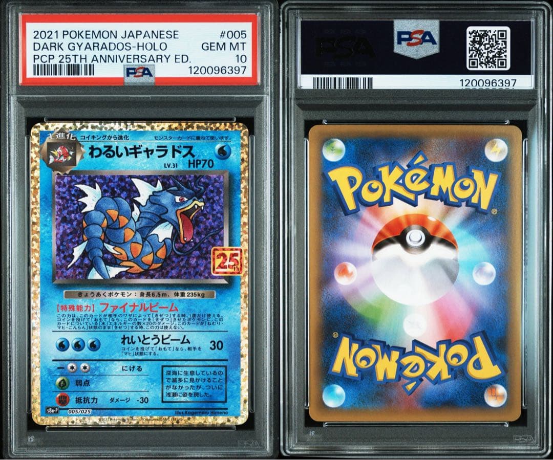 【PSA10】わるいギャラドス 25th プロモ（005/025）ポケカ