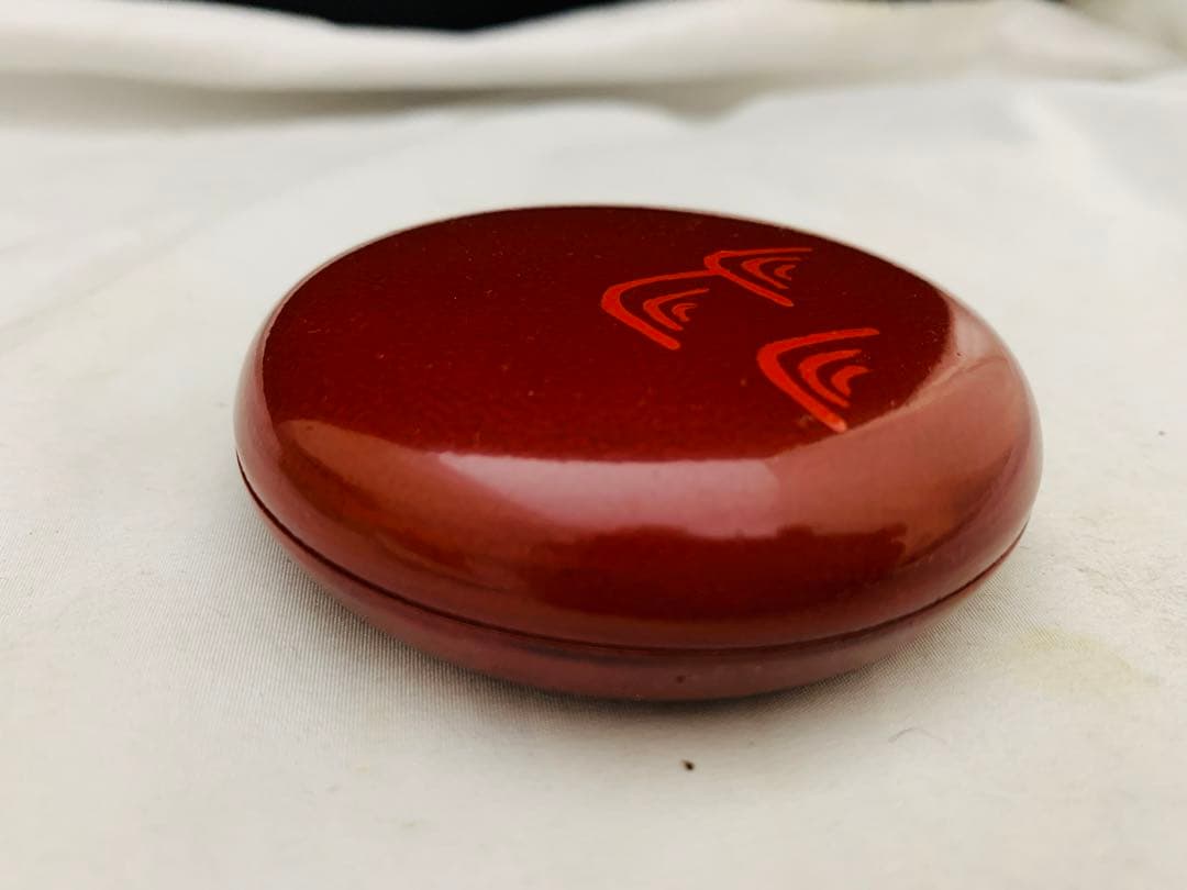 茶道具　讃岐漆器　宗家　後藤盆　後藤昌基作　香合　共布共箱