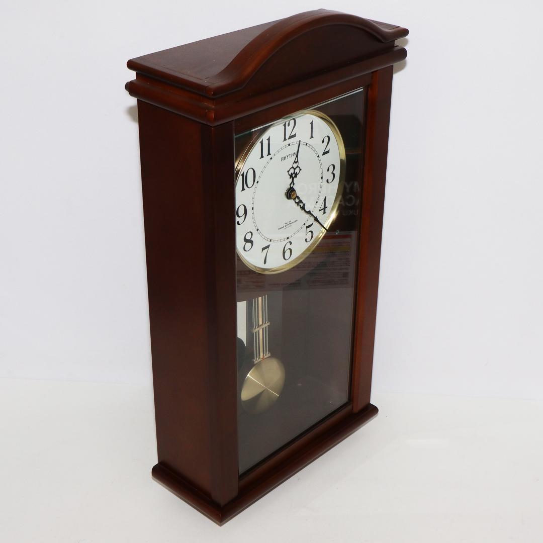 電波振り子時計 セントルイスF　4MNA05-006 シチズン リズム時計