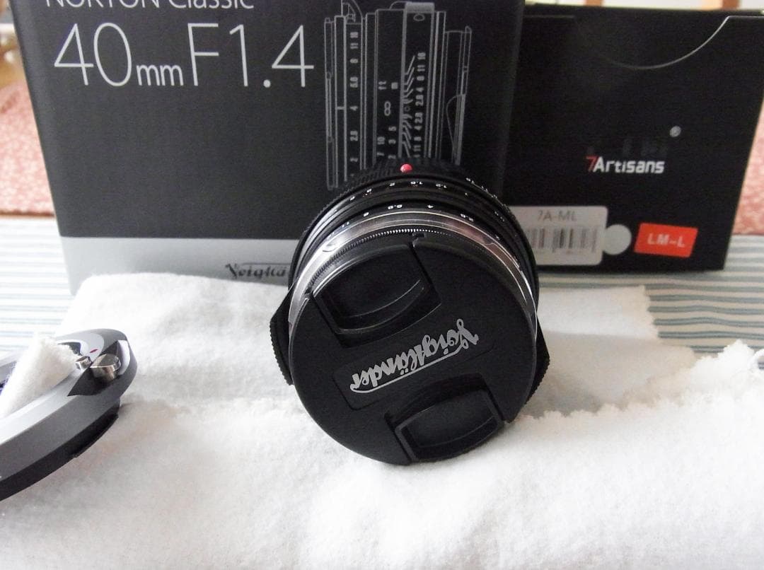 美品　NOKTON classic 40mm F1.4 S.C.　 VMマウント